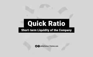 Read more about the article Quick Ratio Definition and Calculation Example