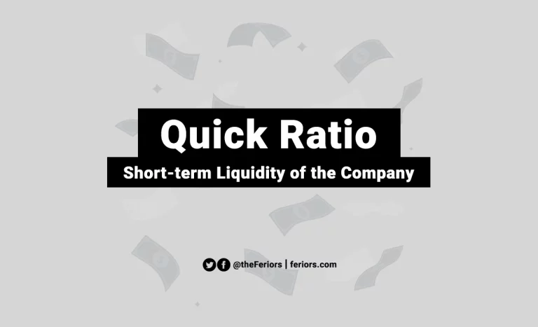 Read more about the article Quick Ratio Definition and Calculation Example
