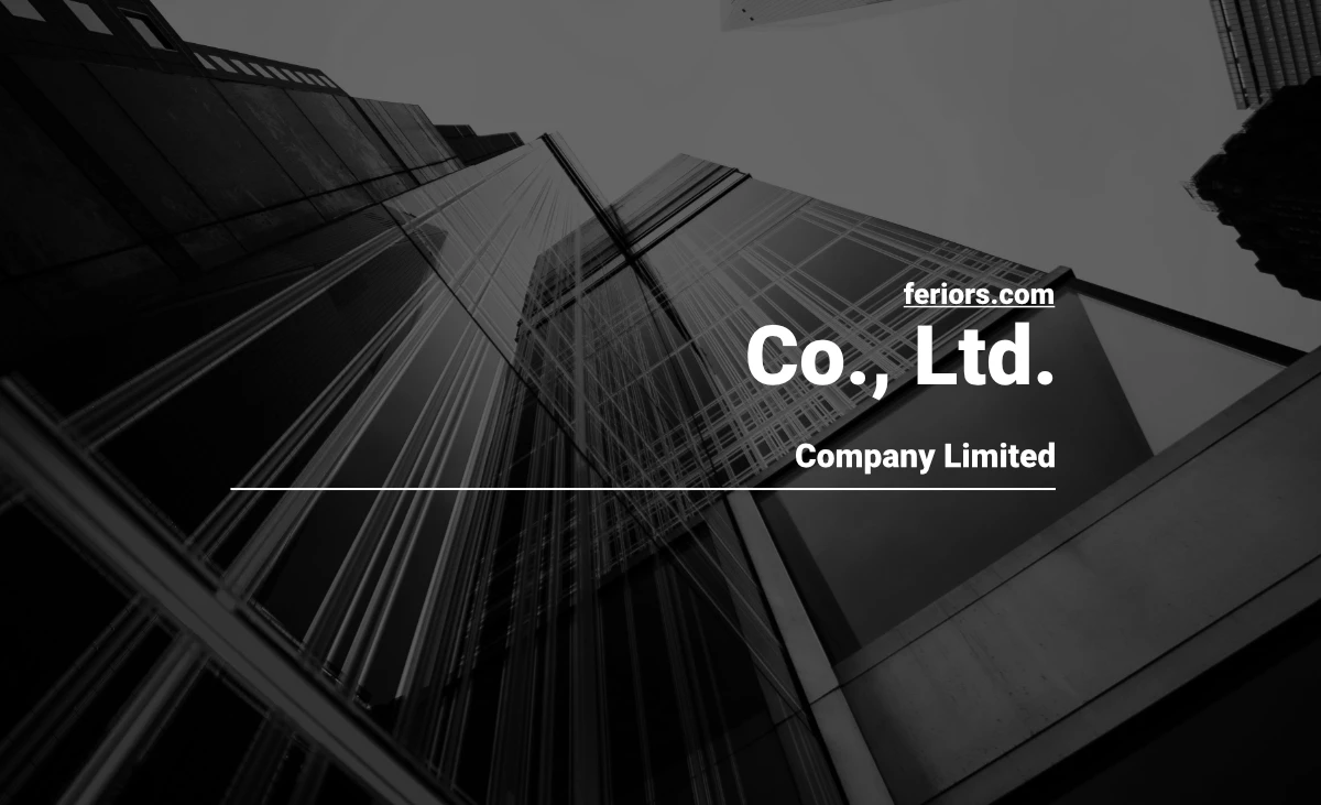 รู้หรือไม่ Co., Ltd. (Company Limited) ท้ายชื่อบริษัทคืออะไร?